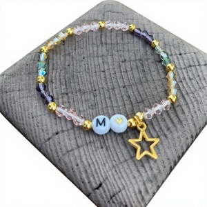 Set di Braccialetti con Perline e Cristalli K-pop, Accessorio per Cosplay Hallyu, Regalo per Fan, Bracciale dell'Amicizia, Casual/Sportivo da Donna - Product Image 1