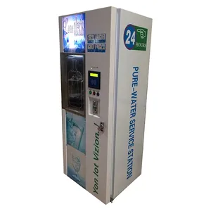Máquina Expendedora de agua purificada, 300GPD, autoservicio, estación Expendedora de agua alcalina