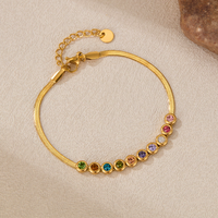 Bracelet tendance hc Europe pour femme, luxe léger, accessoires de haute qualité, vente en gros, bijoux en acier titane au tempérament élégant
