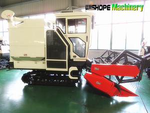 Mietitrebbia Wishope 4LZ-6.0 da 100 CV con cambio YD-85, HST 45CC, alimentazione completa per riso e piccolo silos - Product Image 2