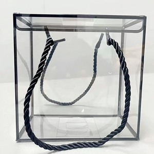 <span class=keywords><strong>Cajas</strong></span> de <span class=keywords><strong>Regalo</strong></span> de Plástico PET Transparente Personalizables, con Asas, en Tamaños Pequeño, Mediano y Grande, <span class=keywords><strong>para</strong></span> Dulces y Bodas, Gran Venta - Product Image 5