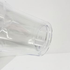 Lot de 20 gobelets en plastique acrylique de 40 oz, sans BPA, pré-perforés, avec logo personnalisé, pour globe à neige, paillettes, bricolage, cadeau - Product Image 4