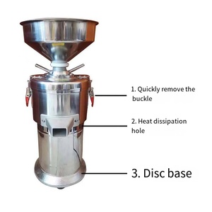 Machine multifonctionnelle compacte pour la fabrication de beurre de cacahuètes et de sauce au sésame, broyeur en acier inoxydable pour usage commercial et domestique - Product Image 3