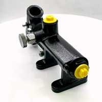 Pompe manuelle hydraulique robuste 250 bars pour grue et plateforme de travail en hauteur