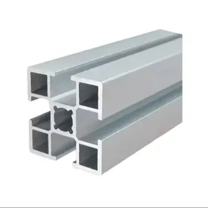 Profilé en aluminium extrudé pour tubes carrés, tubes ronds, systèmes de portes coulissantes