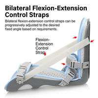 Attelle de nuit pour le soulagement de la fasciite plantaire et la récupération des tendons avec sangle de dorsiflexion intégrée