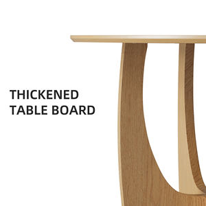 <span class=keywords><strong>Table</strong></span> basse ronde en bois de petite taille pour salon, décoration de salon, chambre à coucher, balcon, petite <span class=keywords><strong>table</strong></span> à thé - Product Image 3