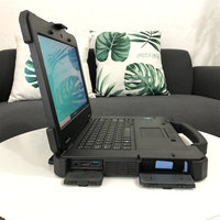 Computadora Industrial Portátil 7414 I5-6300U/8GB RAM/256G SSD, Resistente a Tres Factores, para Programación PLC y Control Industrial