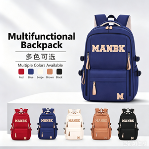 Sac à dos léger et décompressant de grande capacité avec logo promotionnel personnalisé, sac pour ordinateur portable pour l'école et les voyages d'affaires - Product Image 5