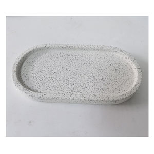 <span class=keywords><strong>ถาด</strong></span>ใส่เครื่องประดับหินธรรมชาติรูปวงรี <span class=keywords><strong>ถาด</strong></span><span class=keywords><strong>ปูน</strong></span>ซีเมนต์เทอร์ราซโซ <span class=keywords><strong>ถาด</strong></span>เสิร์ฟ สำหรับตกแต่งบ้านและโรงแรม - Product Image 2