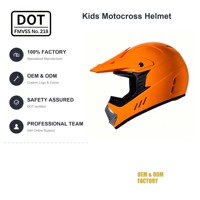 Casque de motocross pour enfants certifié DOT, coque en ABS, pour jeunes, tout-terrain, logo personnalisé, fabrication OEM, vente en gros, approvisionnement en vrac