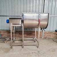 Mélangeur à pales horizontales en U pour poudres, machine de mélange de qualité alimentaire pour assaisonnements et poudres protéinées