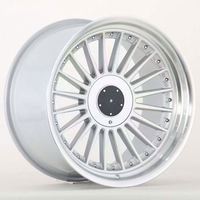 Jantes classiques à 20 rayons avec lèvre polie, 18-19 pouces, en alliage d'aluminium, design concave, jantes 5X120 PCD pour Alpina BMW E36 E46 E90 E39