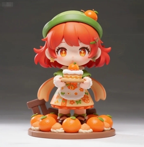 Fabricant sur mesure Série Fruits Mignonne Fille Boîte Mystère Boîte Surprise Figurines d'Action en Vinyle PVC ABS Poupée - Product Image 1