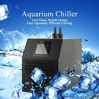 Pendingin Air Akuarium Rumah Tangga Premium, Kebisingan Rendah, Kontrol Suhu Digital Cerdas, untuk Ikan, Udang, dan Terumbu Karang