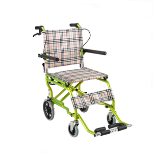 Chaise roulante pliable en aluminium légère, fournie directement par l'usine chinoise, pour personnes handicapées - Product Image 4