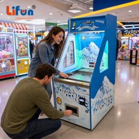 Machine de jeu d'arcade à monnayeur LIFUN avec trou de bonus pour centre de jeux et parc d'attractions