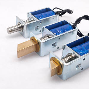 1pc Tau-s0837dl <span class=keywords><strong>DC</strong></span> 6v 12v 24v 電気ロック電磁石ストローク 10 ミリメートル磁気ロックキャビネットドアロック用 - Product Image 4