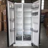 Réfrigérateur double porte de style français 495L avec distributeur d'eau, fonction de refroidissement par air, design anti-givre, pour usage domestique, écoénergétique - Nouveauté en gros