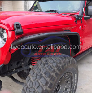 Offres Spéciales <span class=keywords><strong>2</strong></span> <span class=keywords><strong>portes</strong></span> avant sourcil de roue pour <span class=keywords><strong>jeep</strong></span> <span class=keywords><strong>Wrangler</strong></span> poison araignée avec 4 tablettes - Product Image 6