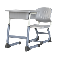 Ensemble de bureau et de chaise pour étudiants à hauteur réglable, design moderne, pour la maison, le bureau, la salle de classe