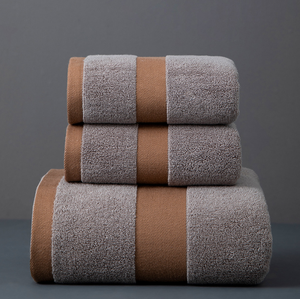 <span class=keywords><strong>Serviette</strong></span> <span class=keywords><strong>de</strong></span> <span class=keywords><strong>Bain</strong></span> <span class=keywords><strong>de</strong></span> Luxe Cinq Étoiles pour <span class=keywords><strong>Homme</strong></span>, 100% Coton, <span class=keywords><strong>Grande</strong></span> Taille, Séchage Rapide, Tissée Carrée, Couleur Foncée Haut <span class=keywords><strong>de</strong></span> Gamme - Product Image 2