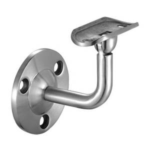 Revêtement de sol moderne en acier inoxydable satiné Rampe d'escalier pour bâtiment Rampe de verre pour piscine Câble Miroir Garde-corps - Product Image 3