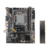 Pour la nouvelle carte mère de jeu H610 + DDR4 16G 3200mhz RAM Micro-ATX LGA1700 pour ordinateur de bureau