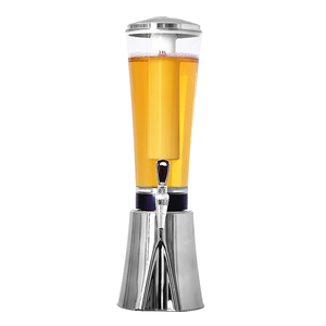 Venta al por mayor Bar Suministros 3L Cerveza <span class=keywords><strong>Vino</strong></span> Bebida Dispensador Mesa Cerveza Enfriador Torre - Product Image 1
