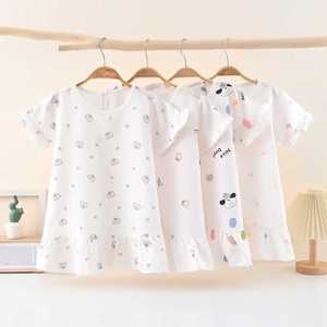 Vente directe usine – Pyjamas pour enfants sur mesure 100 % coton, imprimé dessin animé, vêtements d'intérieur pour garçons et filles, collection été anti-humidité - Product Image 6