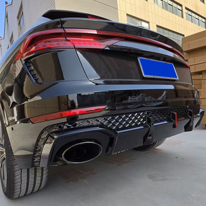 Nouveaux pare-chocs avant/arrière Q8RS améliorés 2019-2025 avec découpes pour feux antibrouillard, kit de luxe sportif à fixation par boulons pour Audi Q8 - Product Image 5