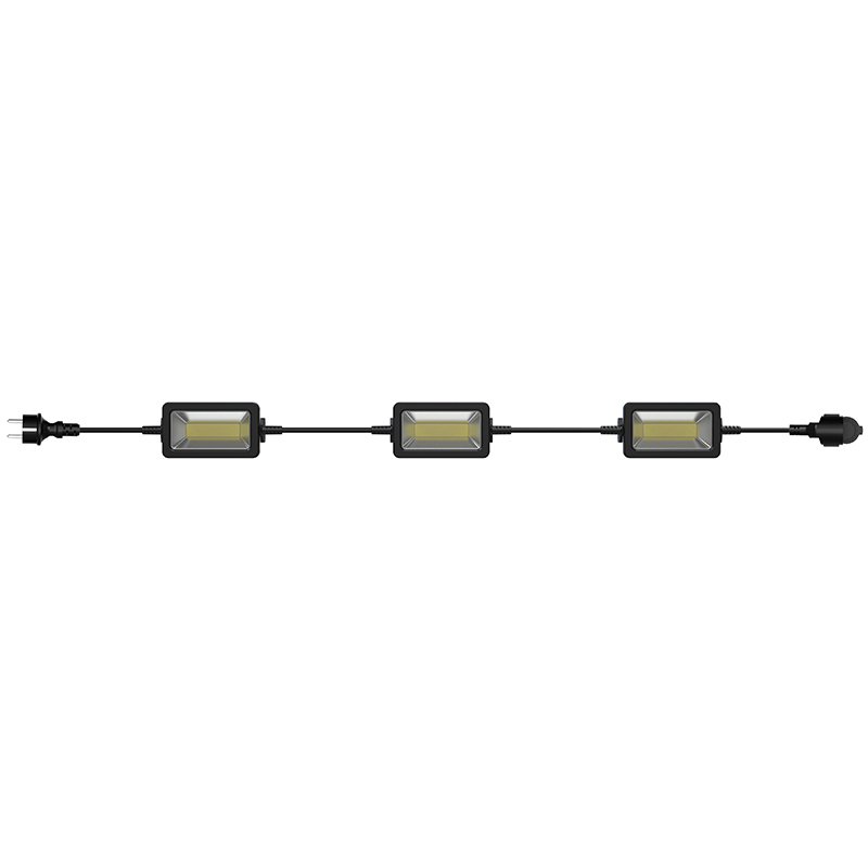 Linsheng Wholesale AC Powered IP20 Rated Construction String Light Indoor Outdoor Work Lights for Construction Sites