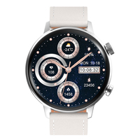 Montres intelligentes pour femmes étanches IP67 HW-L1 Mini Assistant vocal Appel téléphonique Moniteur de fréquence cardiaque Moniteur de santé Montre connectée