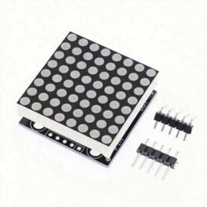 MAX7219 modul matriks titik modul tampilan kontroler mikro modul kontrol tampilan LED <span class=keywords><strong>MCU</strong></span> modul 5V kit DIY <span class=keywords><strong>4</strong></span> <span class=keywords><strong>in</strong></span> 1 merah/hijau - Product Image 5