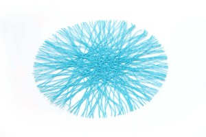 مفارش طاولة مصنوعة يدويًا بأسلوب زن آسيوي عالية الجودة وغير سامة بسمك 2 مم وقطر 38 سم مصنوعة من الورق المتين - Product Image 5