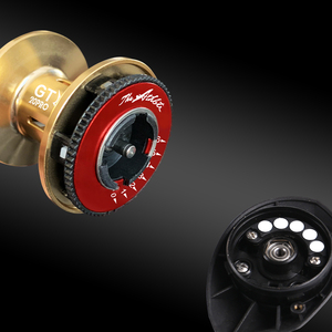 HISTAR Long Cast PRO & Black <span class=keywords><strong>Fox</strong></span> 7,0: 1/6.4:1 Guía de línea de cerámica de alta relación Carrete alargado Pierna Baitcasting Carrete de pesca - Product Image 4