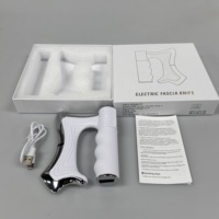 Masseur sans balais à lames, couteau électrique de relaxation musculaire, grattoir chauffant apaisant pour les fascias, masseur Gua Sha multi-modes