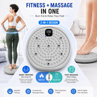 Mesin Latihan Hip Twist, Peralatan Rehabilitasi Olahraga, Perlengkapan Kebugaran, Aksesoris Pintar, Papan Akupresur Pinggang, Stepper Rumah