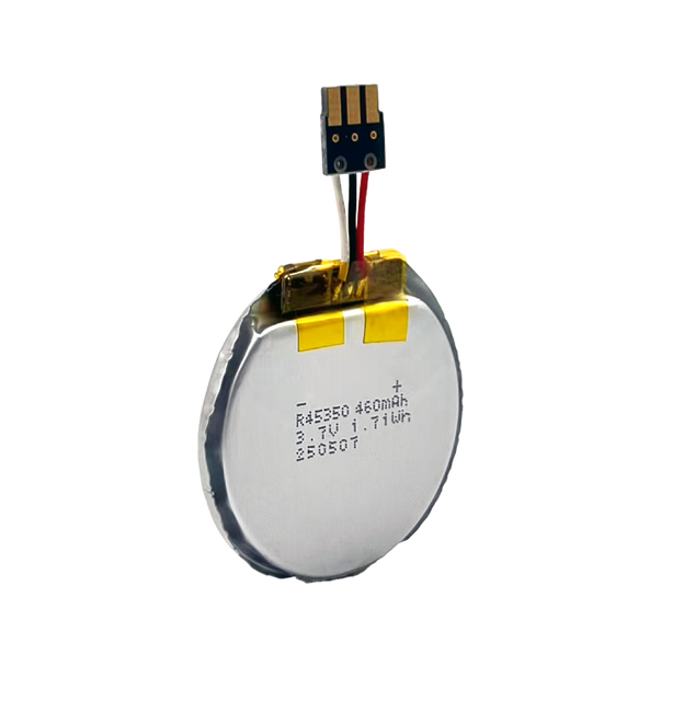 Factory Blue Power R45350 3.7V 460mAh LCO Lithium Ion Battery 300 Cycles Rechargeable Battery for Smart Watch Wearable Devices