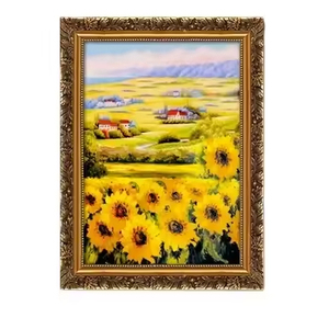 Decoración <span class=keywords><strong>de</strong></span> Pared con Figuras y <span class=keywords><strong>Flores</strong></span> <span class=keywords><strong>de</strong></span> Pinturas Famosas Clásicas Europeas, Lienzo Decorativo con Pintura al Óleo y Arte Mural - Product Image 2