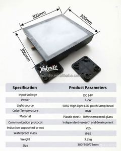 เกมพื้น LED แบบอินเทอร์แอคทีฟขนาด 30x30 ซม. เกมกระเบื้องพื้น LED แบบอินเทอร์แอคทีฟขนาดใหญ่ เกมพื้น LED แบบเมกะกริด - Product Image 5