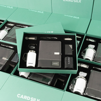 Ensemble cadeau d'entreprise CARDSILK Premium avec impression de logo personnalisé pour les événements professionnels et la reconnaissance des employés, cadeau d'anniversaire