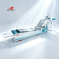Laminateur semi-automatique mécanique Oray pour carton ondulé, vitesse de levage élevée 0-120 mm/s, réglage progressif en ligne