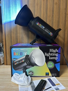 Éclairage de studio RGB Strobe Light Cob Mm8518 500 Watt pour vidéo, photographie, studio TV, éclairage de studio Elinchrom, photographie - Product Image 2
