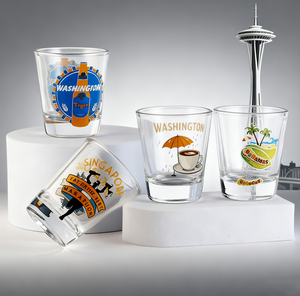 Vasos de Chupito Personalizados con Logotipo, 2oz/50ml, para Vino, Sublimación, Whisky, Espresso, Vasos Pequeños Tipo Bala - Product Image 1