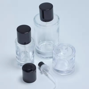 ขวดน้ำหอมทรงกลมขนาด 30 มล. ขวดแก้วน้ำหอมใสขนาด 50 มล. ขวดน้ำหอมแบบกำหนดเองขนาด 100 มล. พร้อมกล่องบรรจุภัณฑ์และโลโก้ - Product Image 4