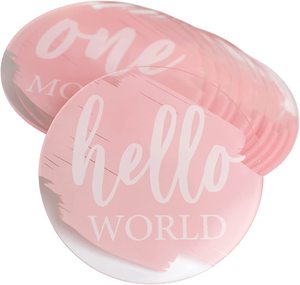 Annonce de bébé voyage de grossesse marqueurs de jalons en bois étapes mensuelles cartes Photo blocs bébé - Product Image 1