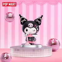 100% Original POPMART Série Family Pink Party Figurine Artisanale Boîte Mystère Jouet Décoratif
