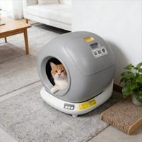 OEM Neues Design WLAN-Katzenklo Selbstreinigendes Intelligentes Katzenklo Toilettenroboter APP-Steuerung 78L Großes Automatisches Katzenklo