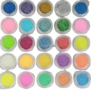 Groothandel Bulk Oplosmiddel Weerstand Holografische Nagel Glitter Poeder Holografische Polyester Glitter